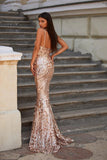 Wenkouban Spaghetti V-Neck Cocktail Dresses Floal Flower Mermaid Backless Slim Fit Split Asymmetrical Sexy Sweep Train Prom Dresses