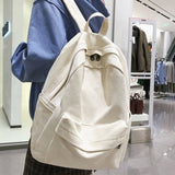 BACK TO SCHOOL   Fashion Female Bookbag Cotton Women Backpack for Teenagers Girl College Men Black School Bag Student Mochila