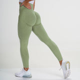 Wenkouban Summer Pants For Women High Waist Butt Lifting Womens Leggings Gym Sport Workout Seamless Yoga Pants Jogging Gradient Yoga Pant