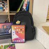 Wenkouban Girl Kawaii Green Laptop Backpack Trendy Women Cute Leisure Schoolbag Female Nylon Book Bag Fashion Ladies Travel College Packet