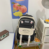 Back to school  High Shool Girls Fashion Bagpack Waterproof College Laptop Backpack Cute Student Bookbag Women Travel Mochila Kawaii