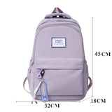 BACK TO SCHOOL  Male Fashion High-capacity Travel Mochila Men Waterproof Backpack Women Lovers Bookbag Rucksack Black Laptop Bagpack