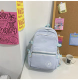 BACK TO SCHOOL  Fashion Cute Girls Bookbag For Teenager Boys Student Shoolbag Kawaii Women Travel Bag Mochila Laptop Backpack College