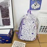 Back to school  Fashion Large Bookbag for Girls Boys Schoolbag High Capacity Teenagers Backpack Laptop Rucksack Women Travel Mochila