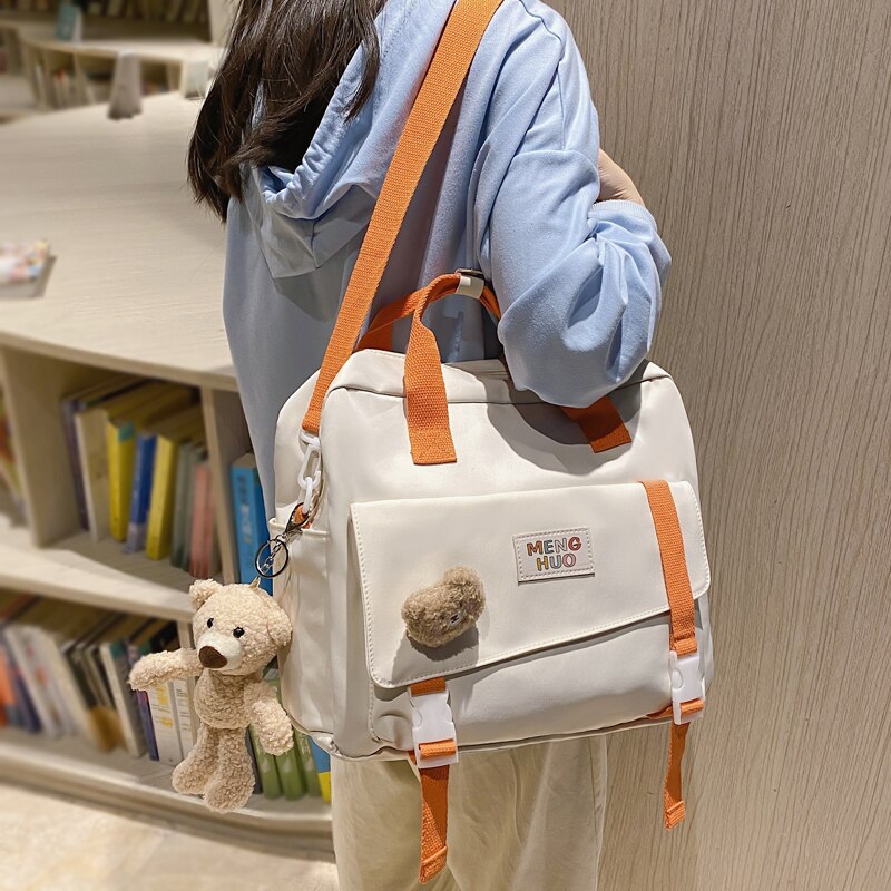 BACK TO COLLEGE   Fashion Women Mochila Kawaii Waterproof Nylon Girls Bookbag Mini Rucksack Leisure Schoolbag Small Bag Travel Backpack
