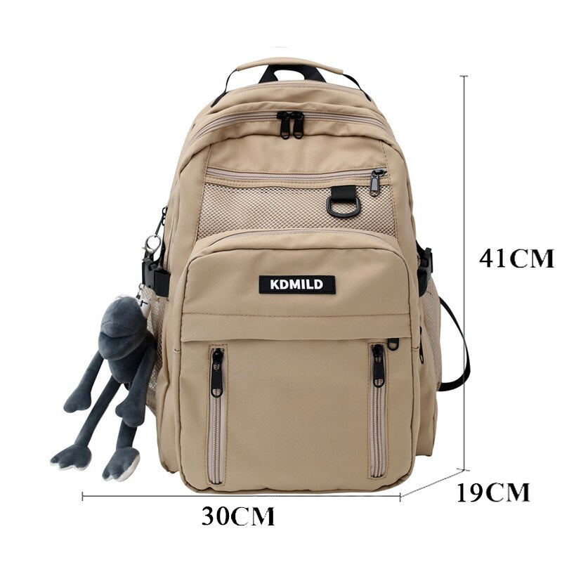 BACK TO COLLEGE  Fashion Men Backpack High Capacity Teens Student Bookbag Travel Women Mochila College School Bag Laptop Rucksack