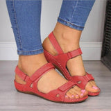 Wenkouban Women Sandals 2023 Casual Summer Shoes Women Low Heels Sandals For Wedges Shoes Soft Bottom Chaussure Femme Summer Footwear