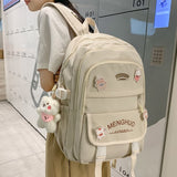 Back to school  High Shool Girls Fashion Bagpack Waterproof College Laptop Backpack Cute Student Bookbag Women Travel Mochila Kawaii