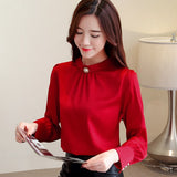Wenkouban blusas mujer de moda 2023 long sleeve women shirts womens tops and blouses chiffon blouse shirt feminina plus size tops 1418 45