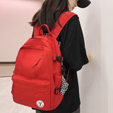 Fashion Women College Backpack For Teenage Girl Travel Mochila Female School Bag Children Men Black Laptop Backpack Rucksack