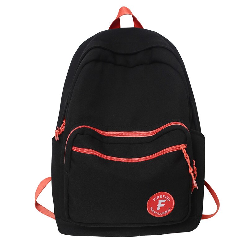 Back to school  Kawaii Rucksack for Teens Girls Fashion Bookbag Cute Backpack New Waterproof High School Boys Black Mochila Schoolbag