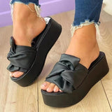Wenkouban Women Sandals Women Heels Sandals For Summer Shoes Women Platform Sandals Soft Bottom Wedge Sandalias Mujer Summer Slippers Heel