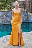 Wenkouban Spaghetti V-Neck Cocktail Dresses Floal Flower Mermaid Backless Slim Fit Split Asymmetrical Sexy Sweep Train Prom Dresses